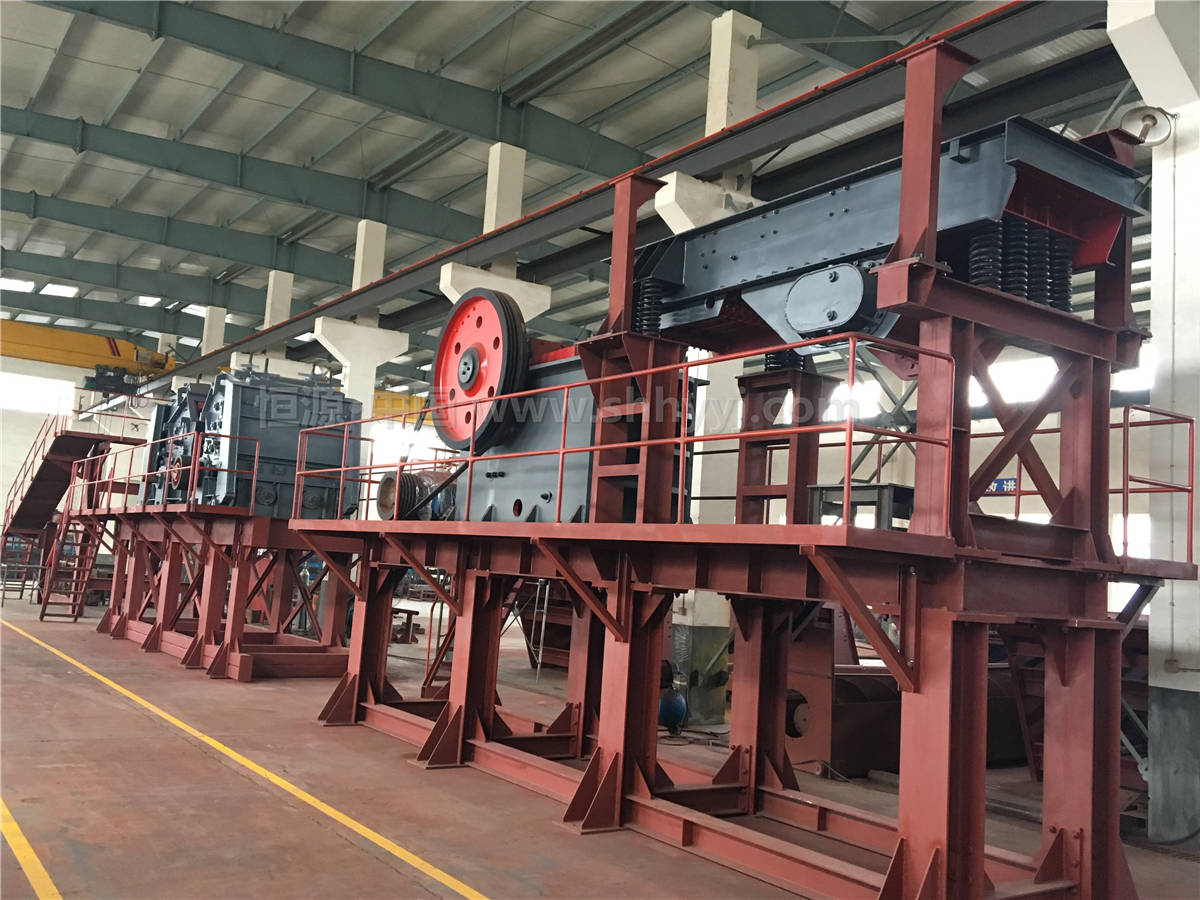 砂石设备钢结构