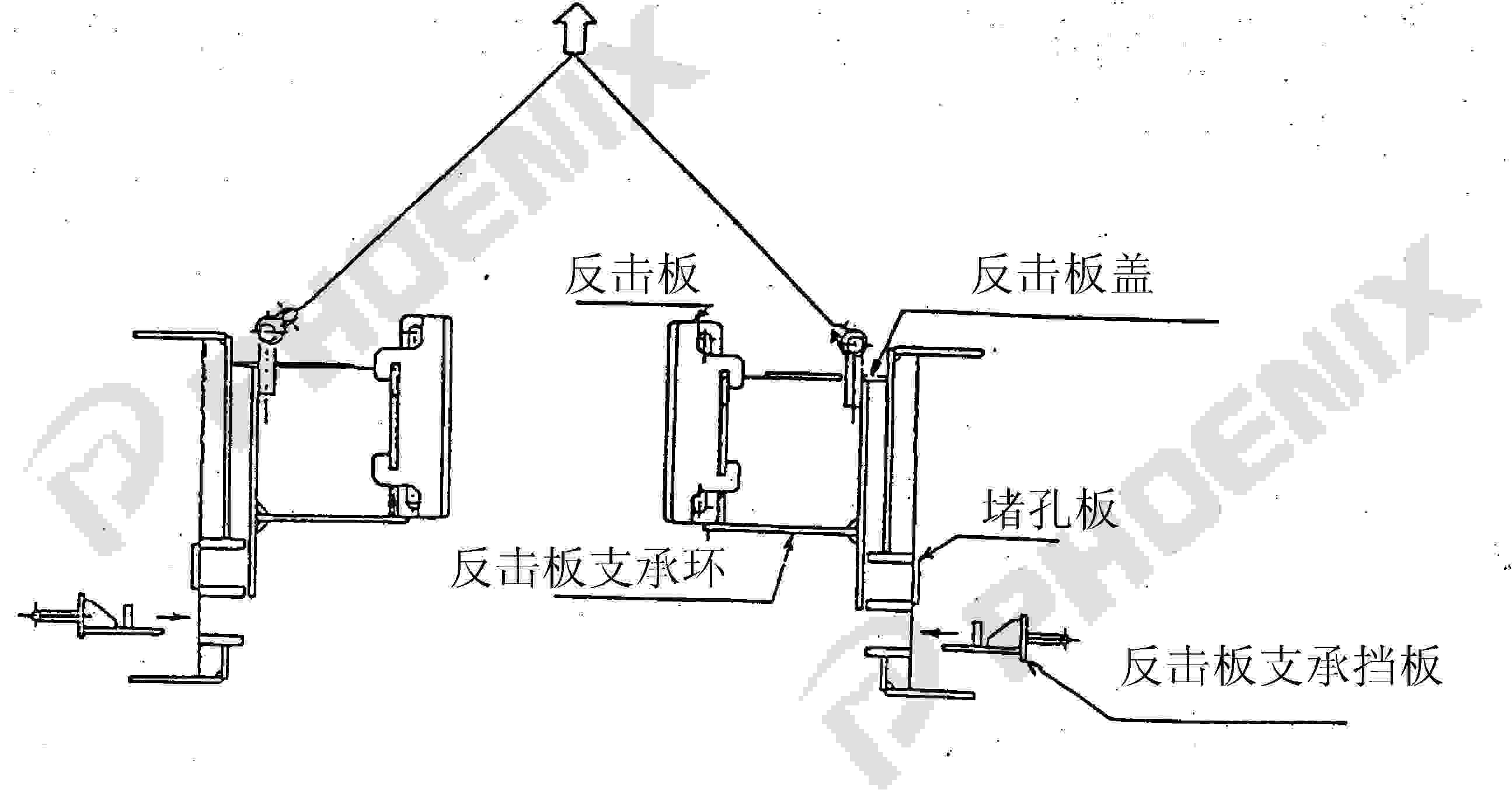制砂机内部结构图